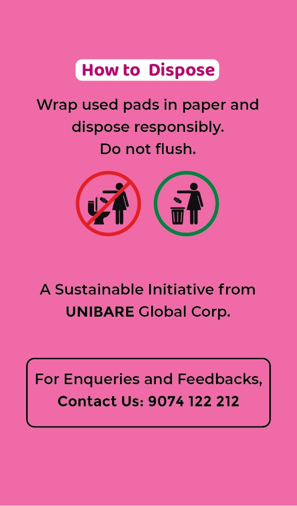 Pampink XL Sanitary Pads – Pack of 6 | Extra Long Heavy Flow Protection - Image 10